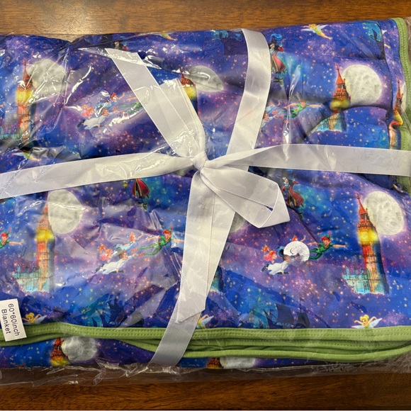 Peter Pan Themed Bamboo Blanket (60x60)